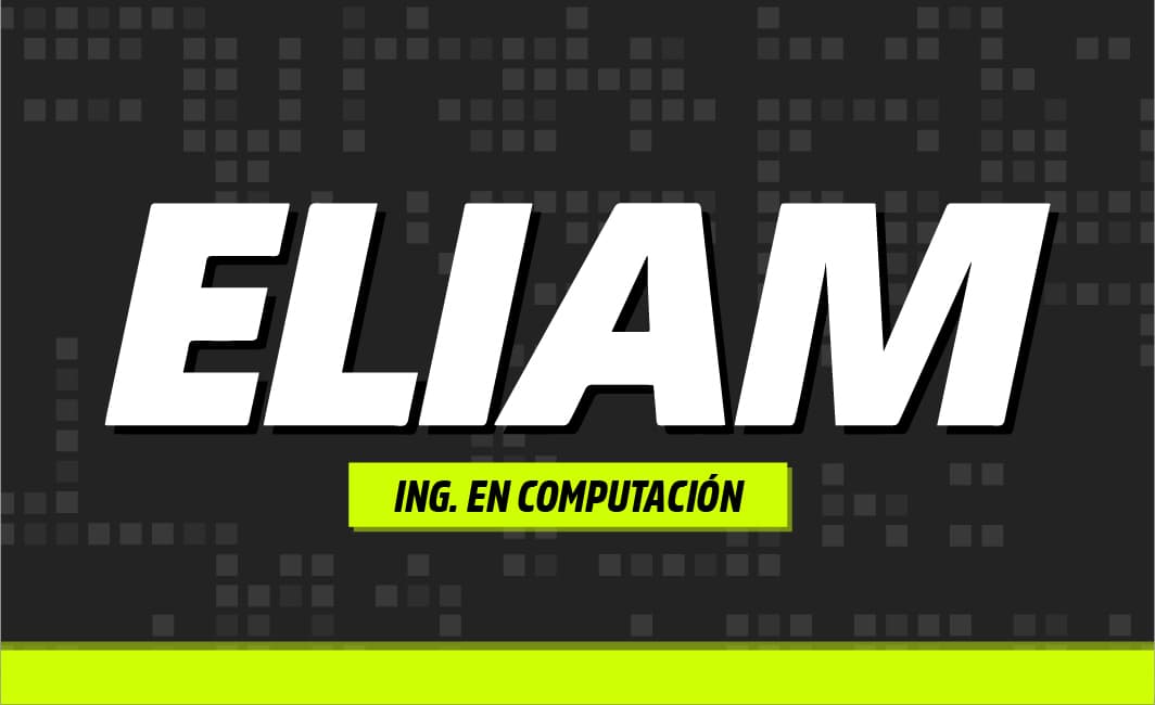 Tarjeta de presentacion, frente